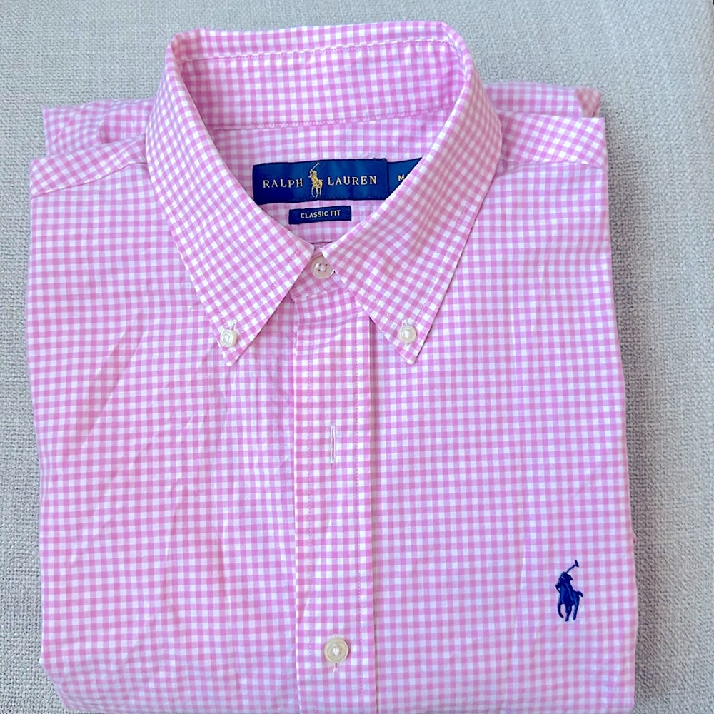 Barely used Ralph Lauren Classic Fit Medium 15.5 Long Sleeve Shirt